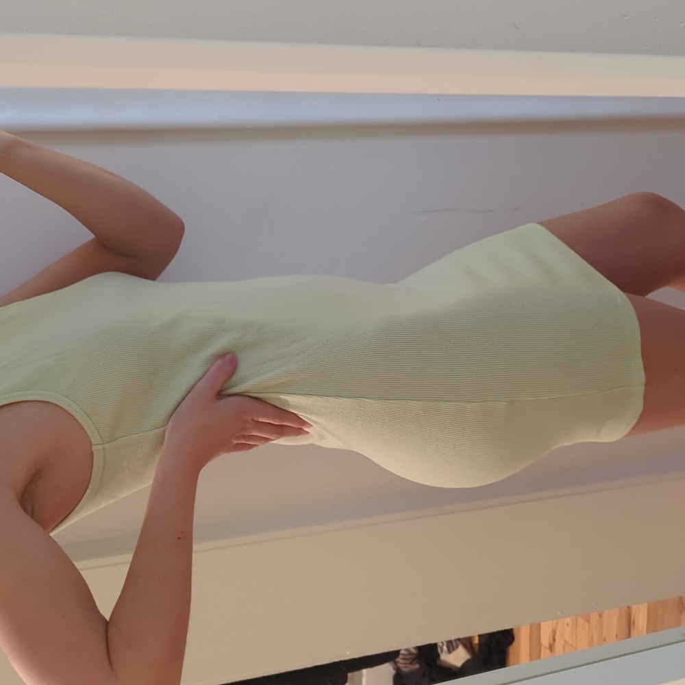 Green dress